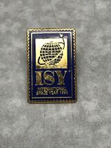Vintage 1992 International Space Year Collectible Enamel Lapel Pin Pinba... - $9.89
