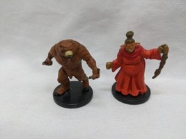 Set Of (2) D&D Werebear And Damaged Bugbear Mystic Miniatures - $8.90