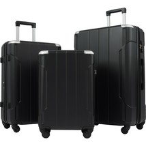 Sets of Luggage 3 Pcs Spinner Suitcase with TSA Lock Lightweight 20&#39;&#39;24&#39;&#39;28&#39;&#39; - £153.51 GBP