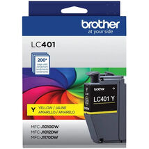 Brother LC401YS STANDARD YELLOW INK CARTRIDGE FOR MFC-J1010DW MFC-J1170D... - $40.71