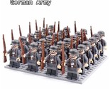 WW2 Military War Soldier Figures Bricks Kids Toys Gifts German Army  - $15.80