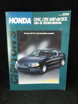 1984-1995 Honda Civic CRX Del Sol Chilton Repair Manual 8256 - $12.50