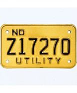 United States North Dakota Utility Special License Plate Z17270 - $20.35 CAD