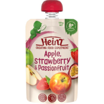 Heinz Apple Strawberry &amp; Passionfruit Pouch 120g 8m+ - £50.40 GBP