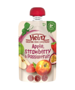 Heinz Apple Strawberry &amp; Passionfruit Pouch 120g 8m+ - $87.73 CAD