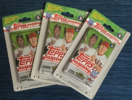 x3 2019 Topps Series 2 Baseball Meijer Purple Blister Pack Tatis Guerrero + 30U - £45.56 GBP