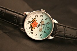 Stunning serviced 1990&#39;s Soviet Pobeda Zim 2602, 17J 50th anniversary wristwatch - £104.38 GBP