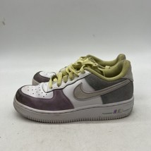 Nike Air Force 1 Size 1.5Y LV8 PS White Zitron Youth DQ8598-100 Easter - £7.78 GBP