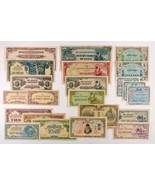 Japan, WWII Japanese Occupation &amp; Allied Occupation Notes. 22 notes Lot - $136.28