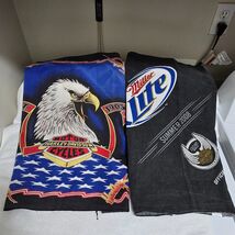 VTG Harley Davidson Handkerchief Bandana 21x21 Eagle Flag + Miller Lite ... - €20,79 EUR VTG Harley Davidson Handkerchief Bandana 21x21 Eagle Flag + Miller Lite ... - €20,79 EUR