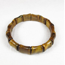 Free Shipping - Natural yellow tiger eyes gemstone beaded , Prayer Beads charm b - £20.44 GBP