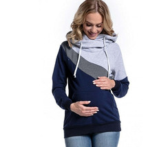 Maternity Breastfeeding Sweater Hoodie - $43.26