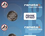 Renata CR1225 Batteries - 3V Lithium Coin Cell 1225 Battery (10 Count) - £3.97 GBP+
