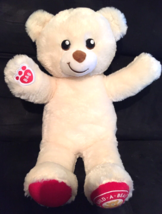 Build-A-Bear plush 2019 &quot;National Teddy Bear Day&quot; white bear - £7.16 GBP