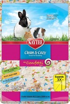 Kaytee Clean and Cozy with Confetti Paper Small Pet Bedding with Odor Co... - $95.47