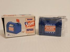 Vintage Giftco Mini Metal Mailbox Stamp Roll Dispenser  - $14.00