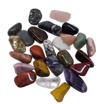 25 Different Crystal Quartz Tumblestone All Different Type Hand Picked Crystals - £6.44 GBP