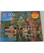 MB Milton Bradley 4611-13 Croxley Cardboard Multi-Color Puzzle 500 Pieces - £16.67 GBP