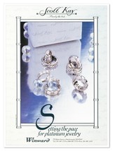 Scott Kay Jewelry Winward Hackensack NJ Vintage 1997 Full-Page Print Mag... - $9.70