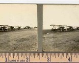 Men And Bi-planes on Flight Line 1930&#39;s Original Stereoview  - $49.63