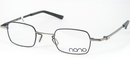 Von Bogen Nano 2012 C02 Matt Black /SILVER Grey Eyeglasses 42-24-135mm Germany - £50.82 GBP