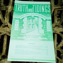 Vtg May 1950 Truth And Tidings Vol 2 No. 11 Gospel Tract Ontario Canada ... - $23.25