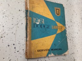 1961 Dodge Lancer Service Shop Repair Workshop Manual OEM Factory Worn - £23.44 GBP