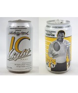 VINTAGE Jerome Bettis Iron City Beer IC Light Empty Can Steelers - $9.89