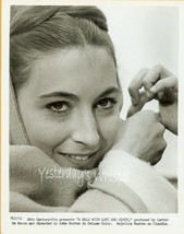 Young Anjelica Huston Xtreme CLOSEUP Original B/W Photo - $9.95