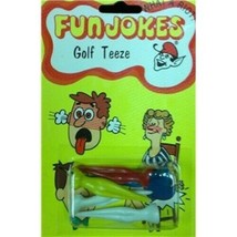 Golf Teeze - Five Colorful Nude Golf Tees - For Hours of Fun! - Golf Tease! - £1.33 GBP