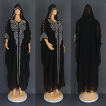 SALE New Moroccan Dubai Kaftans Farasha Abaya Dress Very Fancy Long Gown - $88.78 CAD