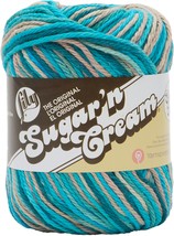 Lily Sugar&#39;n Cream Yarn - Ombres Super Size-Pebble Beach - £12.94 GBP
