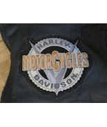 Harley Davidson | men's leather motorcycle chaps |arge size medium - $143.55