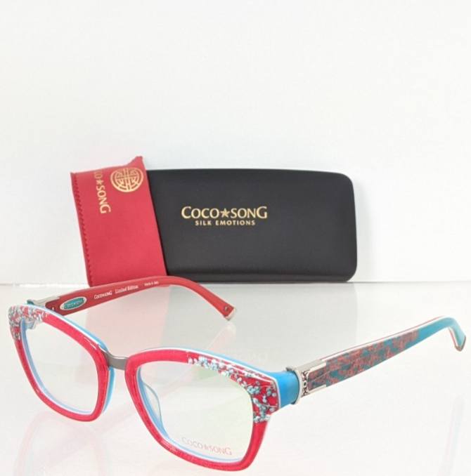 New Authentic COCO SONG Eyeglasses Cold Tremor Col. 1 50mm CV101 - $98.99