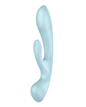 Satisfyer Triple Oh - Light Blue - $71.12