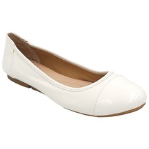 Alfani Women Slip On Ballet Flats Tavii Size US 5M White Smooth Faux Leather - £25.81 GBP