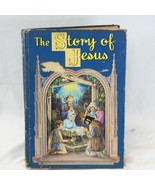 Story of Jesus Lloyd Edwin Smith Hardcover Large Print Childrens Book 1941 - €11,86 EUR
