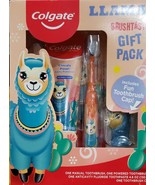 Colgate Kids Toothpaste, Manual and Battery Kids Toothbrushes Llama Gift... - $376.14 MXN