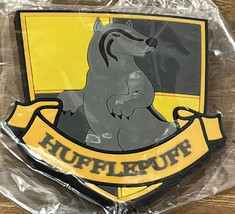 Harry Potter Rubber Hogwarts House Hufflepuff Pin Rubber! Rare! NEW - $6.42