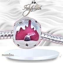 Pandora Disney Parks   Disney Pink Disneyland   Castle Charm   Rare US S... - $743.14 MXN