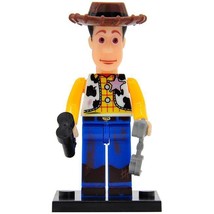 Single Sale Sheriff Woody Pride Disney Toy Story Cartoons Minifigures Block Toys - £2.17 GBP