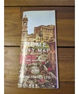 Vintage Kuoni Rome City Map Travel Brochure - €25,79 EUR