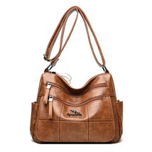 Hot Soft Leather Handbags Crossbody Bags For Women High Quality Casual Female Ba - £152.64 GBP