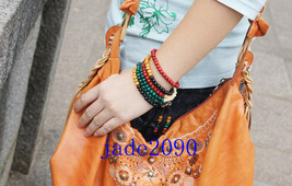 Free Shipping - Tibetan 216 beads mala  , Tibetan Buddhism Colorful sand... - $19.99