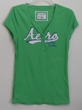 Womens Aeropostale Green Stretch Cap Sleeve Shirt Size XXL - £7.78 GBP