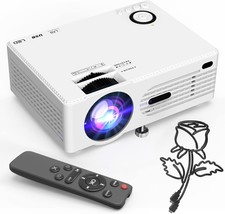 8500L Portable Projector For Home Theater Entertainment, Full Hd 1080P S... - £36.82 GBP