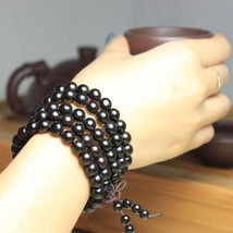 Free Shipping -  8 mm Tibetan Buddhism Real Natural black sandalwood med... - $19.99