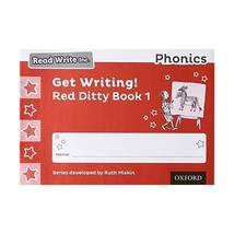 Read Write Inc. Phonics: Get Writing! Red Ditty Book 1 Pack of 10 Miskin, Ruth - $20.00