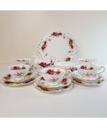 Paragon Majestic Tea / Dessert Set Service Cake Plate Sugar Creamer Cups... - £70.69 GBP