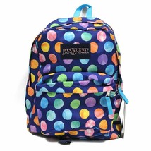 NWT Jansport Superbreak Student Backpack - Multi Watercolor Spots - £28.06 GBP